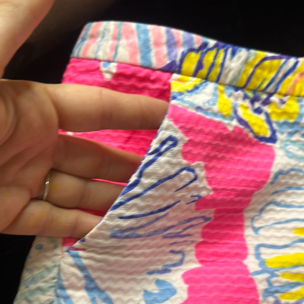 Lilly Pulitzer Pink and Yellow Shorts - Picture 8 of 8